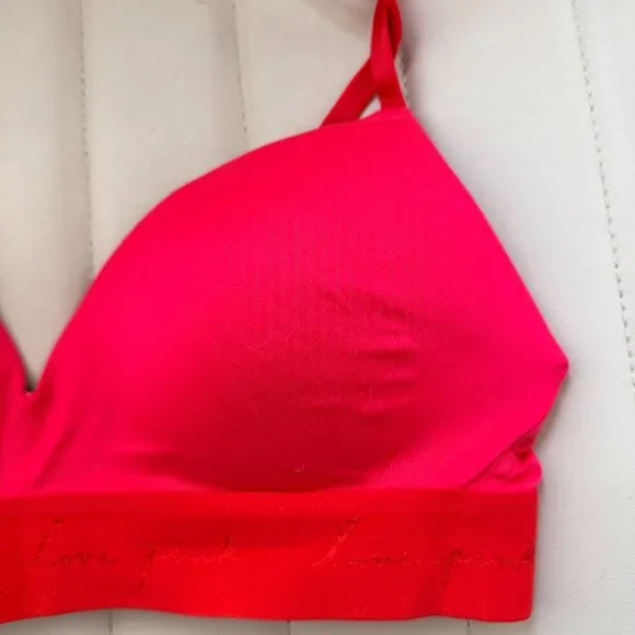 Victoria's Secret PINK Wear Everywhere Wireless Push-Up Bra 36B - Picture 5 of 7